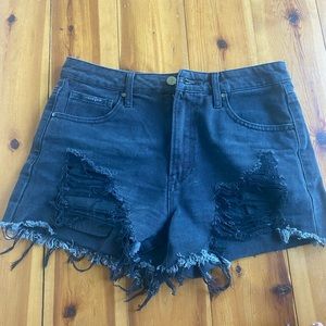 INSANE GENE highwaisted Jean shorts sz M